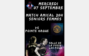 Match amical SF contre Pointe-Hague